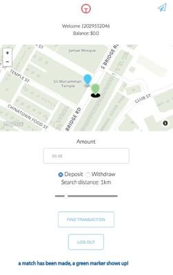 Teller app screenshot